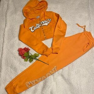 Refuge Athletics Vibrant Orange Zip-Up